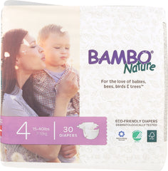 BAMBO NATURE: Diaper Baby Size 4, 30 bg