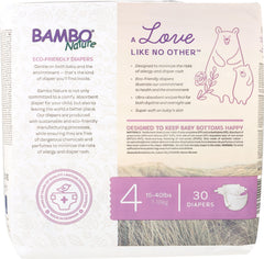 BAMBO NATURE: Diaper Baby Size 4, 30 bg