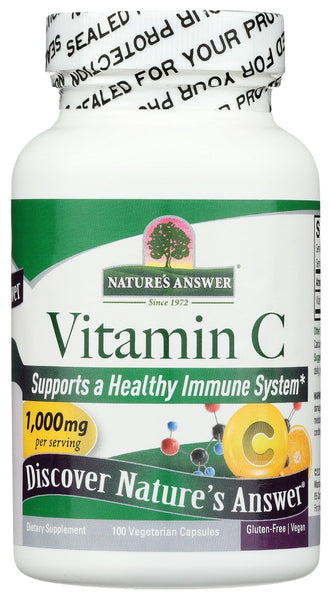 NATURES ANSWER: Vitamin C 1000Mg, 100 vc