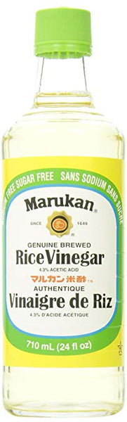MARUKAN: Genuine Brewed Rice Vinegar, 24 fo