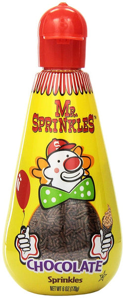 MR SPRINKLES: Chocolate Sprinkles, 6 oz