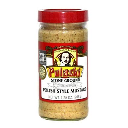 PULASKI: Polish Style Mustard, 7.25 oz