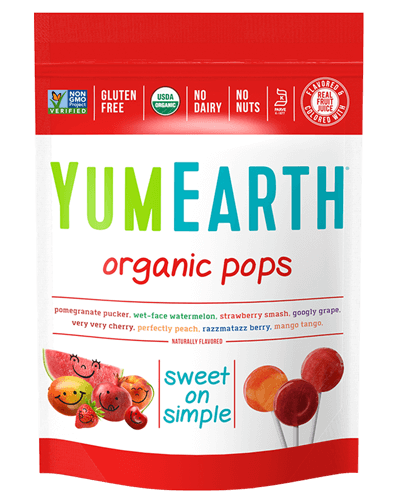 YUMMYEARTH: Lollipop Assorted 5X5 Pound Organic, 25 lb