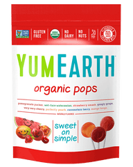 YUMMYEARTH: Lollipop Assorted 5X5 Pound Organic, 25 lb