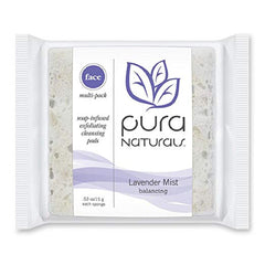 PURA: Face Soap-Infused Sponge Lavender Mist, 1.59 oz