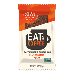 EAT YOUR COFFEE: Peanut Butter Mocha Bar, 45 gm