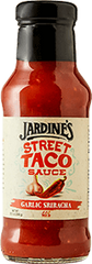 JARDINES: Garlic Sriracha Street Taco Sauce, 10.5 fo