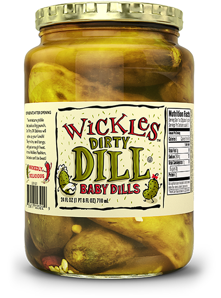 WICKLES: Pickles Dill Baby, 24 oz