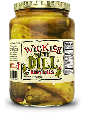 WICKLES: Pickles Dill Baby, 24 oz