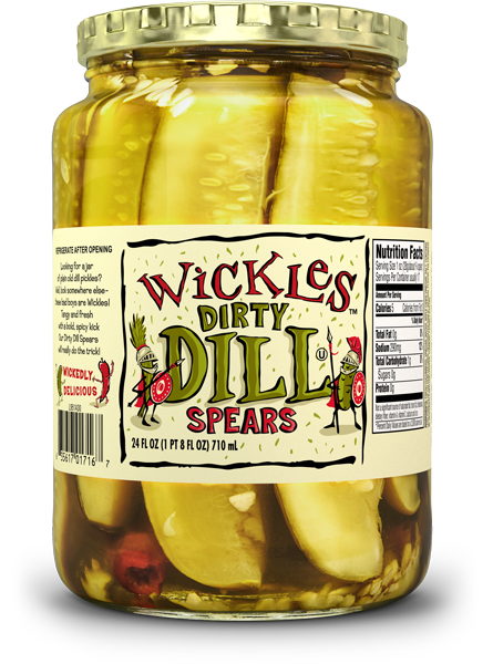 WICKLES: Pickles Dill Spears, 24 oz