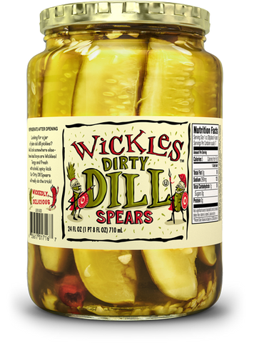 WICKLES: Pickles Dill Spears, 24 oz