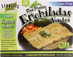 STARLITE CUISINE: Vegan Enchiladas Verdes, 9 oz