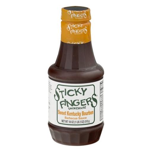 STICKY FINGERS: Sweet Kentucky Bourbon Barbecue Sauce, 18 oz