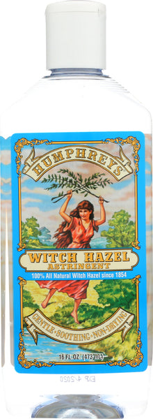 HUMPHREY'S: Witch Hazel Astringent, 16 oz