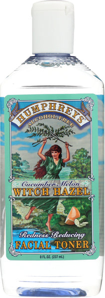 HUMPHREY'S: Facial Toner Cucumber Melon Witch Hazel, 8 oz