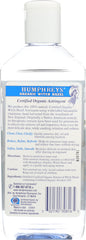 HUMPHREYS: Witch Hazel Astringent Organic, 8 oz