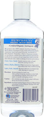 HUMPHREYS: Astringent Witch Hazel Organic, 16 oz