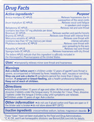 BOIRON: Throat Calm, 60 tb