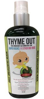 THYME OUT: Diaper Rashes Spray, 4 oz