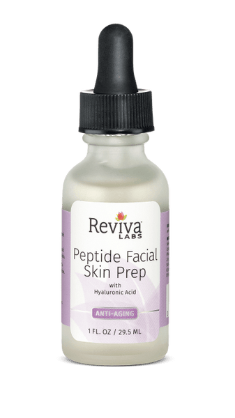 REVIVA: Peptide Facial Skin Prep, 1 oz