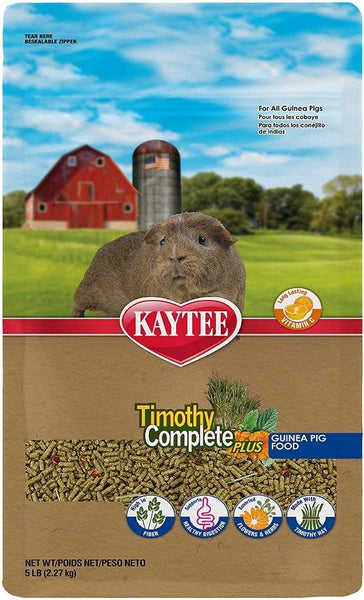 Kaytee Timothy Complete Guinea Pig Food Plus Flowers & Herbs