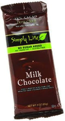 SIMPLY LITE: Chocolate Bar Milk, 3 oz