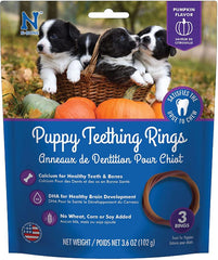 N-Bone Puppy Teething Ring - Pumpkin Flavor