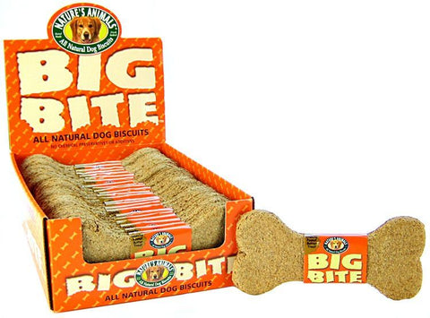 Natures Animals Big Bite Dog Treat - Peanut Butter Flavor