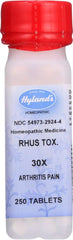 HYLAN: Rhus Toxicodendron Homeopathic Medicine 30X, 250 Tablets