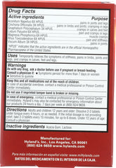 HYLAND'S: Leg Cramps Homeopathic Natural Relief, 50 Tablets