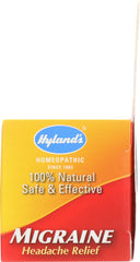 HYLAND'S: 100% Natural Homeopathic Migraine Headache Relief, 60 tablets