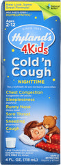 HYLAND'S: Nighttime Cold 'N Cough 4 Kids, 4 oz