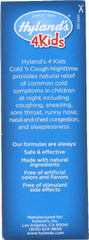 HYLAND'S: Nighttime Cold 'N Cough 4 Kids, 4 oz