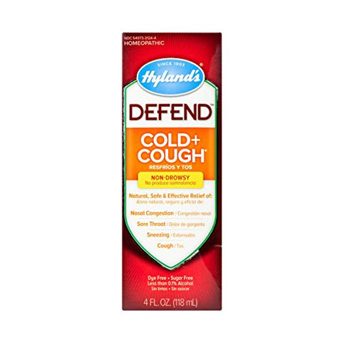 HYLAND: Defend Cold and Cough, 4 oz