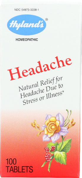 HYLAND'S: Headache Relief, 100 tablets