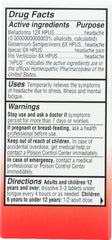 HYLAND'S: Headache Relief, 100 tablets