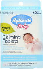 HYLAND: Tablet Calming New Baby, 125 tablets