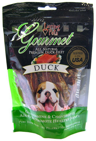 Loving Pets Gourmet Duck Chew Strips