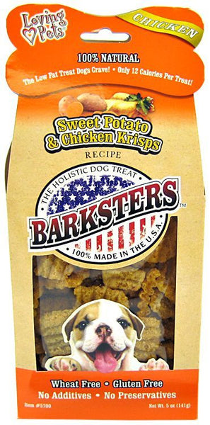 Loving Pets Barksters Sweet Potato & Chicken Krisps