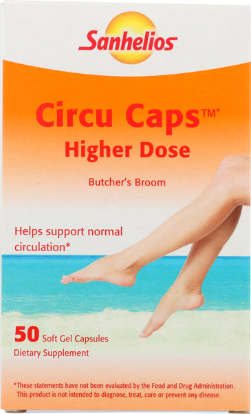 SANHELIOS: Circu Caps Higher Dose, 50 Softgels