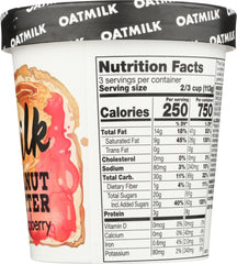 SO DELICIOUS: Oatmilk Peanut Butter and Raspberry, 16 oz