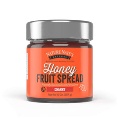 NATURE NATES: Honey Fruit Spread Cherry, 10 oz