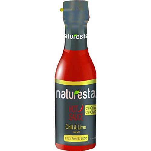 NATURESTA: Sauce Hot Chili & Lime, 5.6 oz