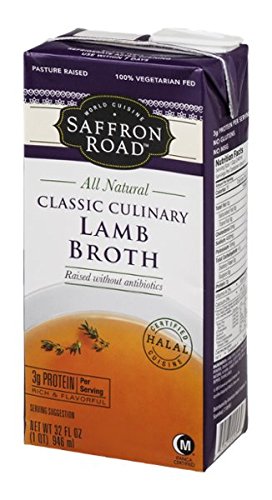 SAFFRON ROAD: Classic Culinary Lamb Broth, 32 oz