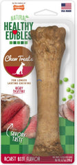 Nylabone Healthy Edibles Wholesome Dog Chews - Roast Beef Flavor