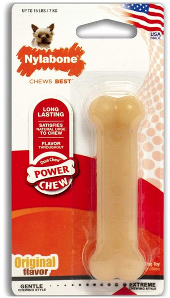Nylabone Dura Chew Dog Bone - Original Flavor