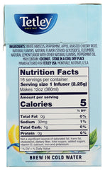 TETLEY: Tea Mint Lemon Cucumber, 16 ea