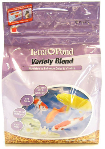 Tetra Pond Variety Blend Fish Food Sticks