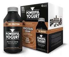 POWERFUL: Powerful Drink Greek Yogurt Chocolate 4 Pack, 48 oz