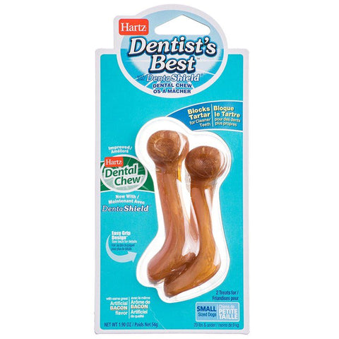 Hartz Dentist's Best Dental Chew with DentaShield - Bacon Flavor